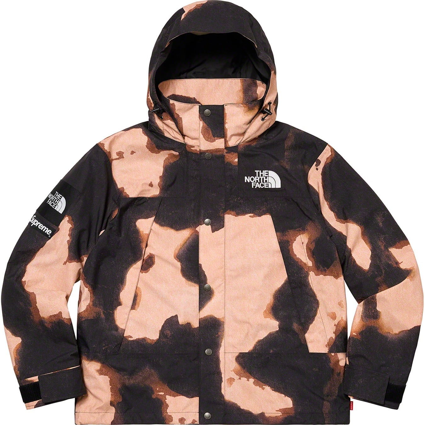 Supreme®/The North Face® Bleached Denim Print Mountain Jacket view 2